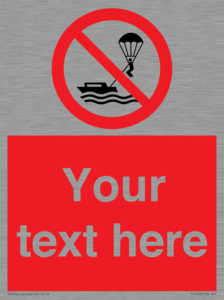 Custom No parasailing